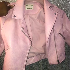 Zara size 8 girls pink jacket